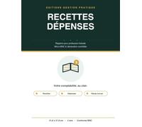 Registre des Recettes et Dépenses BNC: Livre comptable pour professions libérales en déclaration contrôlée - Recettes, dépenses, récapitulatif annuel (préparation 2035)