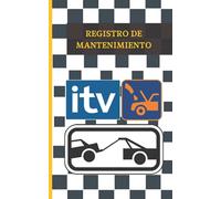 REGISTRO DE MANTENIMIENTO: LLEVA UN REGISTRO ORDENADO Y SIEMPRE A MANO DE TU VEHÍCULO: SEGURO, ITV, CAMBIOS DE ACEITE. FORMATO BOLSILLO, GUÁRDALO CÓMODAMENTE EN LA GUANTERA O PARASOL.