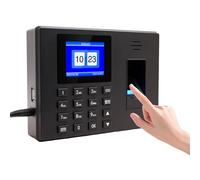 Registro de tiempo para pequeñas empresas, reloj de sello de huellas dactilares, registro del tiempo de trabajo para pequeñas empresas, 1000 empleados, cálculo automático de horas, sin red, 0 cuotas
