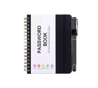 Registro del organizador de direcciones de Internet, guardián de contraseñas Portátil - libretas de direcciones Organizador seguro de direcciones A6, para organizar, direcciones de sitios web