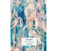 Registro del professore: 9 classi - con agenda mensile e sezioni per argomenti trattati, colloqui con i genitori, valutazioni, consigli di classe, copertina rigida