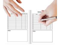 Registro familiar: organizador de genealogía de 28,5 x 21 cm, relleno del diario de antepasados, cuaderno detallado de historia familiar, rastreador de memoria-memoria | Registro de genealogía para