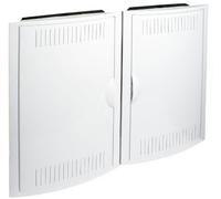 Registro terminación red empotrar con placa de montaje/perfil DIN 35m / 2 cerraduras y llaves metálicas 723x526x86mm