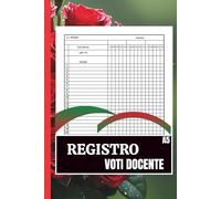 Registro Voti Docente A5: Per registrare i voti degli insegnanti e archiviare sistematicamente i voti e le prestazioni degli studenti,la gestione delle valutazioni