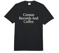 Registros del censo y genealogista del café Historia Familiar Comfort Colors Adult Heavyweight T-Shirt