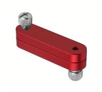 Regla ajustable de aluminio, bloque de tope, bloque de límite, regla de posicionamiento fácil de usar para carpintería precisa y límite de marcado para carpintería