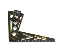 Regla ajustable de metal CNC para coche RC, altura y inclinación de llanta de 15 grados, herramientas para aficionados a las escalas 1/7, 1/8 y 1/10