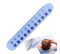 Regla aritmética matemática, regla de cálculo matemático,Aprender reglas digitales Juguete de conteo matemático creativo - Juegos matemáticos educativos, juguetes portátiles de educación temprana