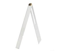 Regla biselada deslizante móvil, 15 25 cm, herramienta ajustable de acero inoxidable para medición precisa del ángulo en carpintería (15 cm)