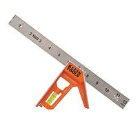 Regla cuadrada combinada para electricistas y carpinteros, regla de doble cara de acero inoxidable, nivel de burbuja, herramientas magnéticas Klein 935CSEL
