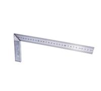 Regla cuadrada de acero inoxidable de 30 cm, doble escala métrica y para herramienta de medición imperial para ingenieros, artesanos, modeladores y uso en talleres