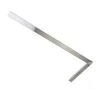 Regla cuadrada de ángulo en forma de L para uso en carpintero, construcción de aleación de aluminio para una medición precisa en proyectos de construcción y carpintería (600 mm)