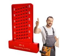 Regla cuadrada en T - Herramienta de calibre horizontal y vertical tipo T para Mwasuring - Regla de medición de carpintería - para carpintería, construcción, dibujo, ingeniería del hogar, taller de la