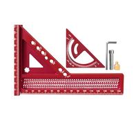 Regla cuadrada para carpintería, regla de alta precisión, marcado de precisión portátil, cuadrado multiángulo para dibujar, carpintería, ingeniería, carpintería