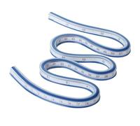Regla curva flexible, 60 cm regla flexible regla de plastico, herramienta de medición flexible para dibujo, pintura y diseño de ropa
