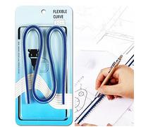 Regla curva Flexible de, ajuste Flexible para costura a medida y dibujo de ingeniería, curva Flexible y precisa