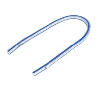 Regla curva flexible de plástico con escala métrica suave