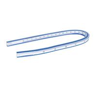REGLA CURVA FLEXIBLE ESCALA MÉTRICA DE PLÁSTICO HERRAMIENTA DE MEDICIÓN SUAVE FLEXIBLE PARA DIBUJAR COSER (regla de serpiente de 30 cm)