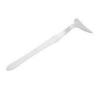 Regla Curva para Ojos de Acero Inoxidable, Medición Precisa y Fácil | Uso Personal para Pestañas y Párpados, Color Plata, Herramienta Auxiliar para Delinear Ojos