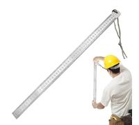 Regla De Acero Inoxidable: Herramienta De Medición De 21,6 Pulgadas, Regla De Borde Recto, Respaldo De Ork, De Metal Antideslizante Para Ingeniería, Dibujo, Dibujo, Manualidades, Hogar, Escuela,