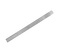 Regla de acero inoxidable Regla de metal acero inoxidable 15 cm, 20, 30, 40 y 50, herramienta medición precisión doble cara(40CM)