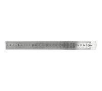 Regla de acero, L: 30 cm, 1 unidad.