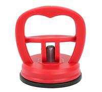 Regla de acolchado Mango de agarre, Ventosa Mango de regla ergonómico de plástico colorido multifuncional para plantilla de regla de acolchado(rojo)