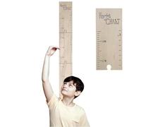 Regla de altura de crecimiento del bebé | Diagrama de crecimiento de la decoración de la pared del gobernante para, lineal Wallline medida de estilo nórdico, decoración de la sala de carretera para el