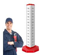 Regla de altura igual | Escala graduada de albañil, regla de posicionamiento de nivel, elevación horizontal, herramienta manual para padres y hombres