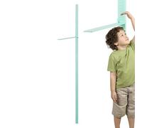 Regla de altura para niños: tabla de medición de crecimiento ABS de 3 x 41,5 cm, herramienta de medición montada en la pared, decoración del aula, accesorios de sala de juegos | Báscula de seguimiento