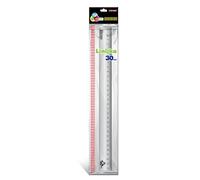 Regla de aluminio de 30 cm, 1 unidad (1 unidad/regla de aluminio, 30 cm)