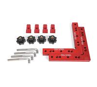 Regla de ángulo derecho para carpintería | Herramienta de posicionamiento en forma de aleación de aluminio de 90 grados con escala | Carpenter Square para mediciones precisas/proyectos de bricolaje