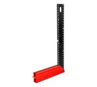 Regla de ángulo recto, métrica, en forma de L, 30 cm, cuadrado de prueba, deslizador de marco preciso, para dibujar, medir, carpintería, construcción, metalurgia, industria artesanal