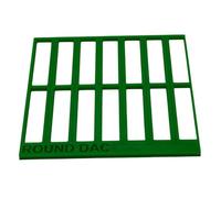 Regla de arte brillante fácil de usar para una alineación precisa y regla de manualidades de proceso creativo optimizado