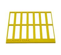 Regla de arte brillante fácil de usar para una alineación precisa y un proceso creativo optimizado, regla ligera para manualidades