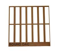 Regla de arte brillante fácil de usar para una alineación precisa y un proceso creativo optimizado, regla ligera para manualidades