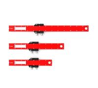 Regla de bolsillo para carpintería, maquinista de construcción, pulgadas, 16/21/31 cm, regla de bolsillo