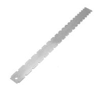 Regla De Borde Recto Con Muescas Para Cuello De Guitarra, Regla Niveladora De Guitarra De Acero Inoxidable, Herramienta Luthier De Nivel De Guitarra De Traste (Color : B)