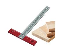 Regla de carpintería de ángulo recto | Ángulo de posicionamiento en ángulo recto para carpintería, bricolaje, industria, construcción, metalurgia, dibujo técnico