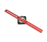 Regla de Carpintería | Medidor Ajustable En Forma De T,Regla De Ángulo De Precisión Para Trazado De Madera - Para Diseño Fabricación De Muebles De Torneado Construcción Dibujo