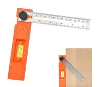 Regla De Carpintería Para Marcado - Herramienta de Carpintería Regla de Madera | Calibrador Manual De Posicionamiento Preciso | Para Posicionamiento De Precisión En Construcción Y Medición