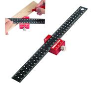 Regla de Carpintero, Tamaño del Revestimiento 30 cm, Regla Metalica, Juego de Escuadra y Regla de Carpintero, Regla de Medición de Ángulo, para Carpintería, Bricolaje, Artesanía