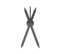 Regla de Cejas de Acero Inoxidable, Regla de Dibujo de Cejas, Posicionamiento Rápido Profesional de 3 Puntos para Maquillaje para Personas Públicas