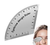Regla De Cejas - Herramienta De Guía De Formación De Cejas | Plantilla De Maquillaje Para Mujeres Chicas | Accesorio Cosmético Profesional, Diseño Amigable Para Viajes, Dibujo Rápido, Uso De Salón, St