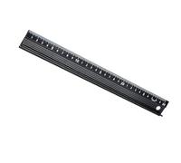 Regla de corte aluminio 30 cm, regla de medici¨®n y trazado para carpinter¨ªa y construcci¨®n, herramienta de precisi¨®n para renovaci¨®n, accesorios hardware