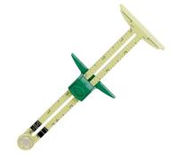 Regla de costura de tela 5 en 1 1 PCS, medición de precisión y medidor multifuncional auxiliar para elaboración de tejido principiante