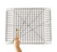 Regla De Cuadrículas Creativas, Plantillas y Reglas de Acolchado, Línea de Cuadrícula Negra para Acolchado y Costura