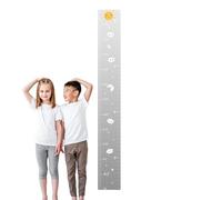 Regla de curva de crecimiento de altura, curva de crecimiento para, Regla de espejo acrílico de altura, Herramienta de medición de altura con cinta, decoración de pared de espejo completo