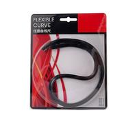 Regla de curvas flexibles, regla de costura, regla flexible, plantilla de curvas flexibles, práctica para ingeniería, herramienta de medición flexible para dibujar ropa
