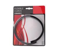 Regla de curvas flexibles, regla de costura, regla flexible, plantilla de curvas flexibles, regla práctica para ingeniería, regla flexible, regla flexible, regla de curvas, herramienta de medición